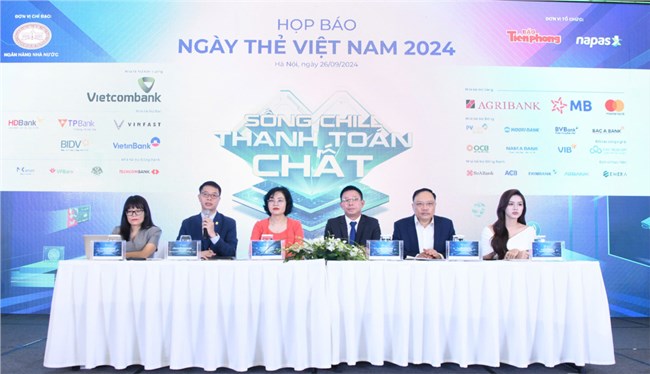 Chuỗi sự kiện Ngày Thẻ Việt Nam 2024 - Góp phần thúc đẩy thanh toán không dùng tiền mặt.